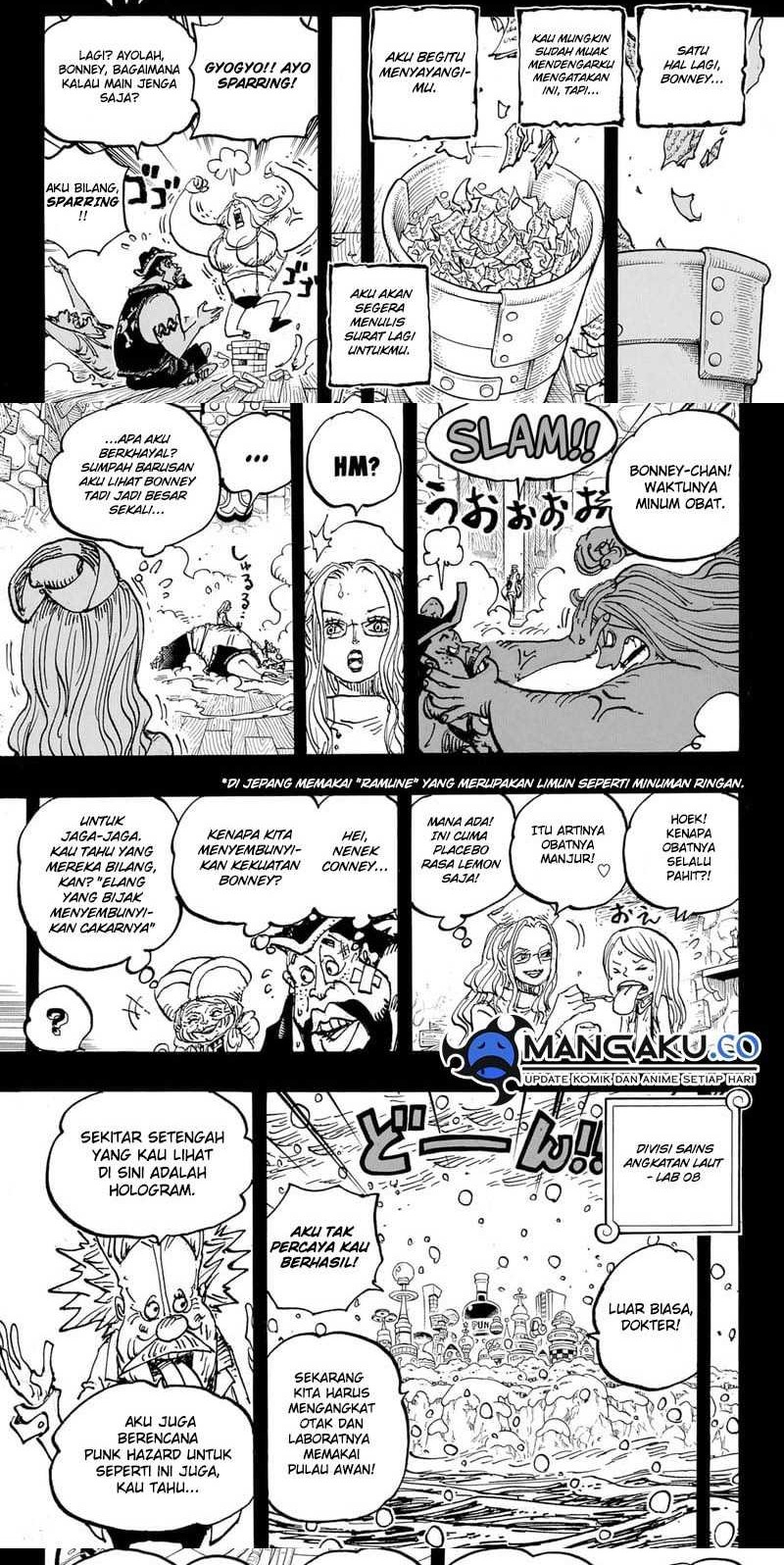 One Piece Chapter 1101 Gambar 6
