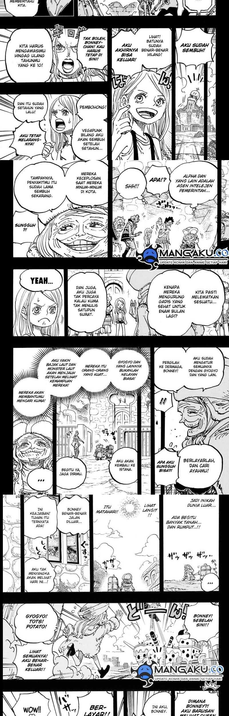 One Piece Chapter 1101 Gambar 9