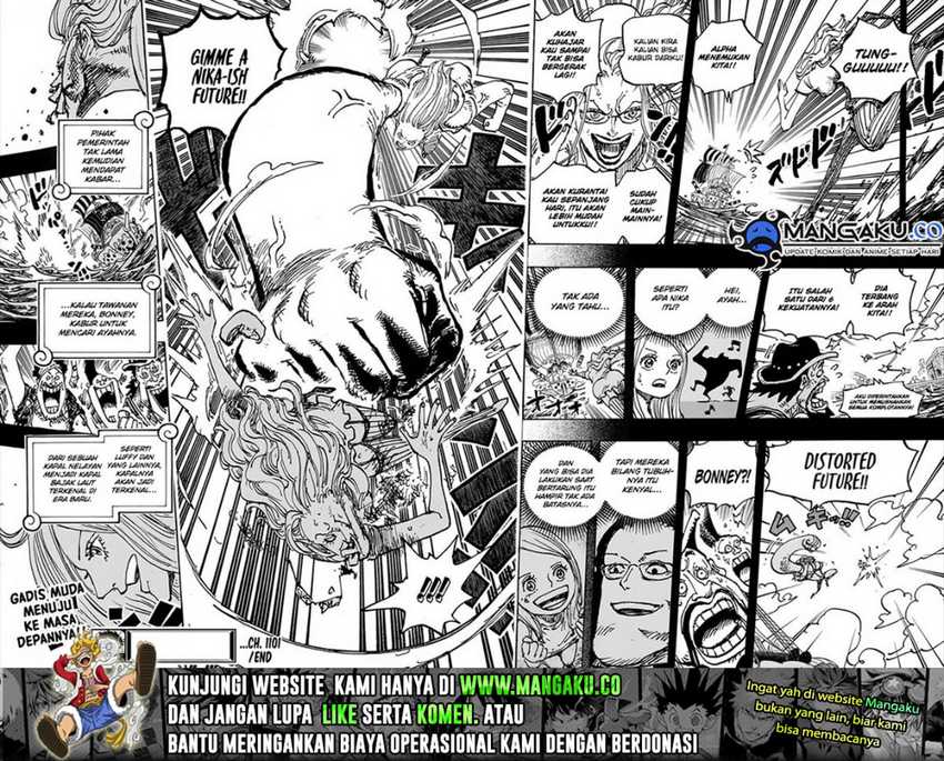 One Piece Chapter 1101 Gambar 11
