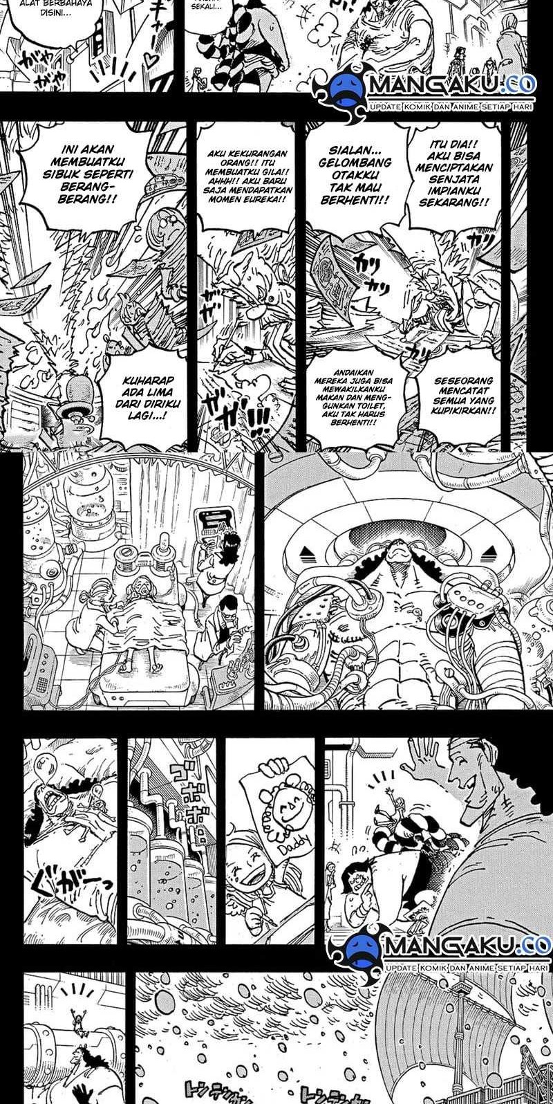 One Piece Chapter 1100 Gambar 6