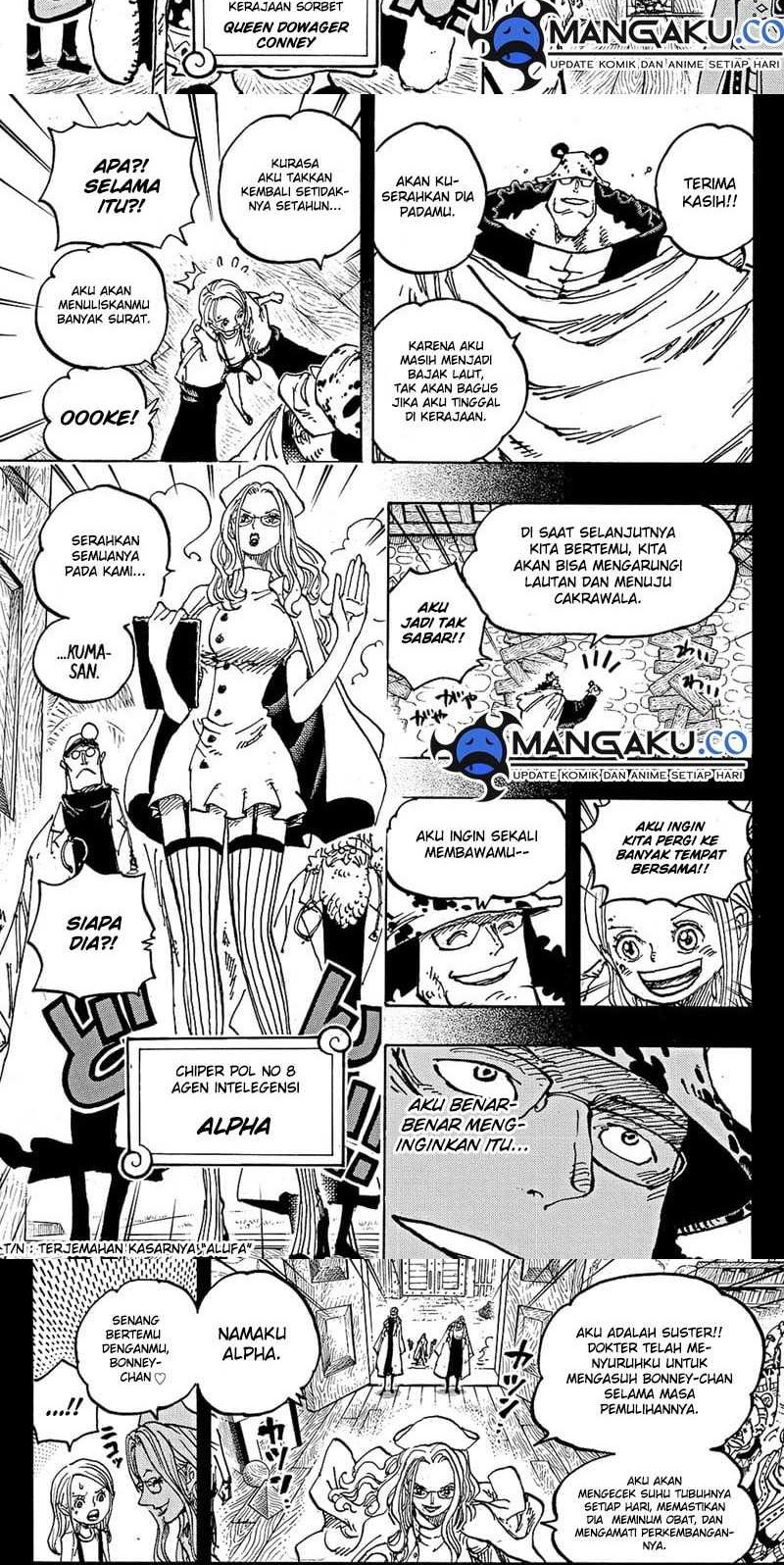 One Piece Chapter 1100 Gambar 8