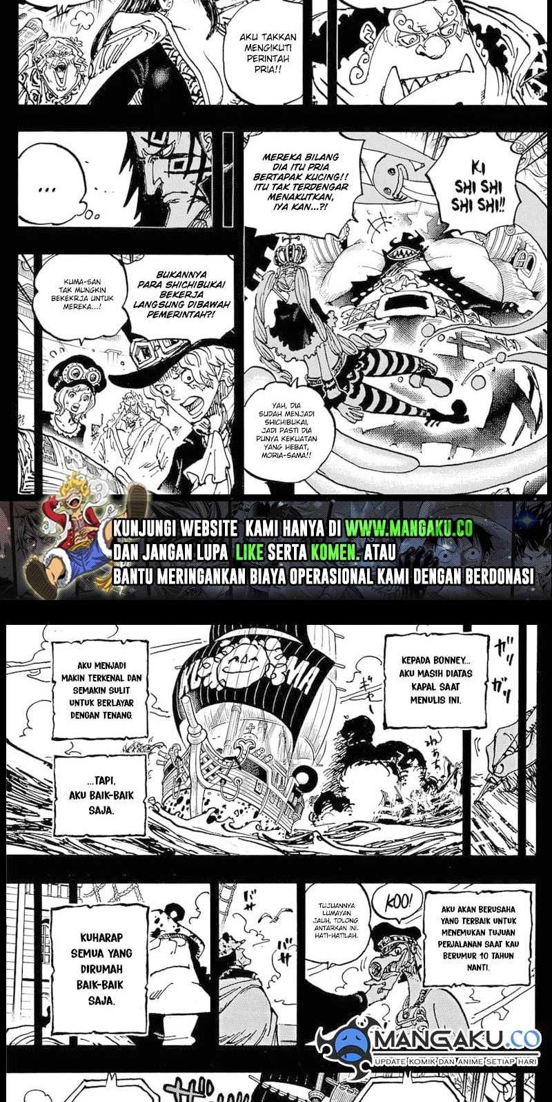 One Piece Chapter 1100 Gambar 10