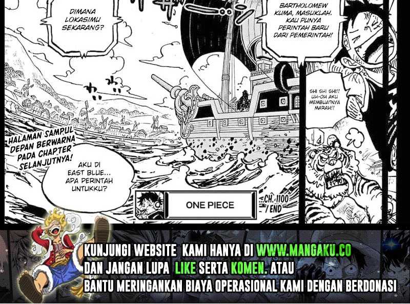 One Piece Chapter 1100 Gambar 11