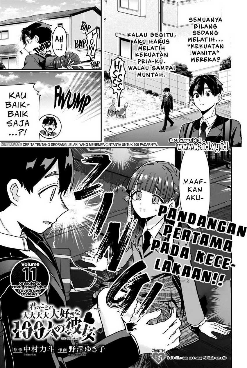 Kimi no Koto ga Dai Dai Dai Dai Daisuki na 100-ri no Kanojo Chapter 115 Gambar 3