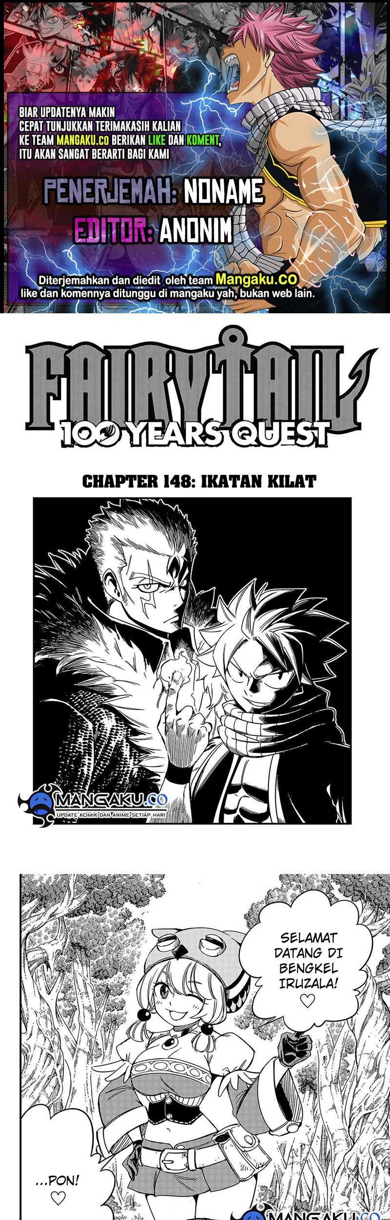 Komik Fairy Tail: 100 Years Quest Chapter 148 gambar nomor 1