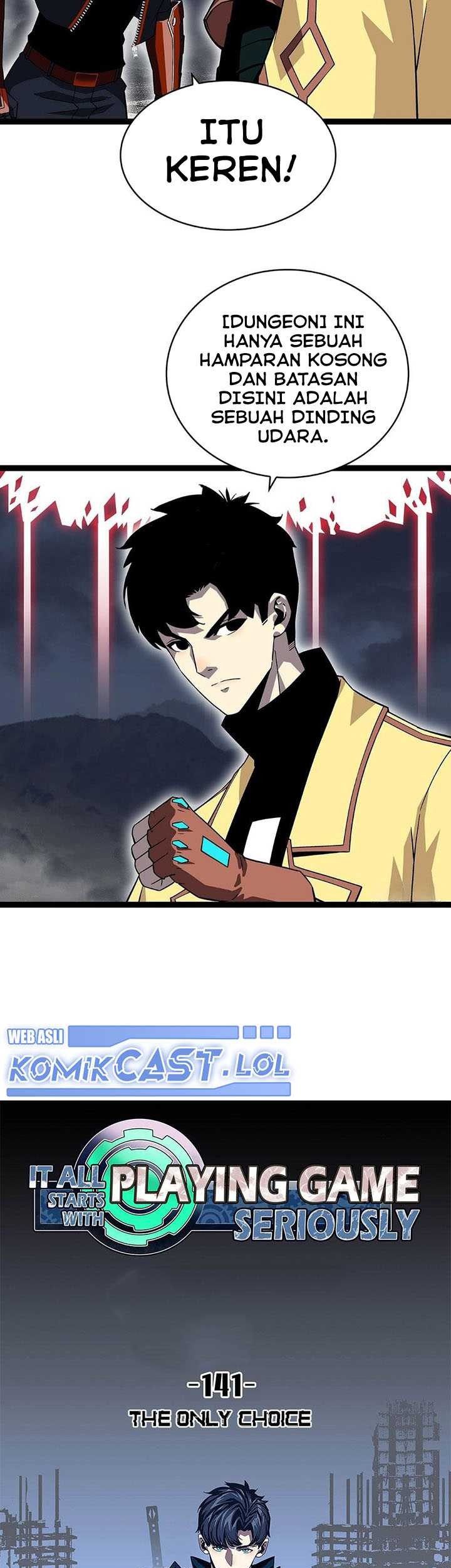It all starts with playing game seriously Chapter 141 Gambar 12