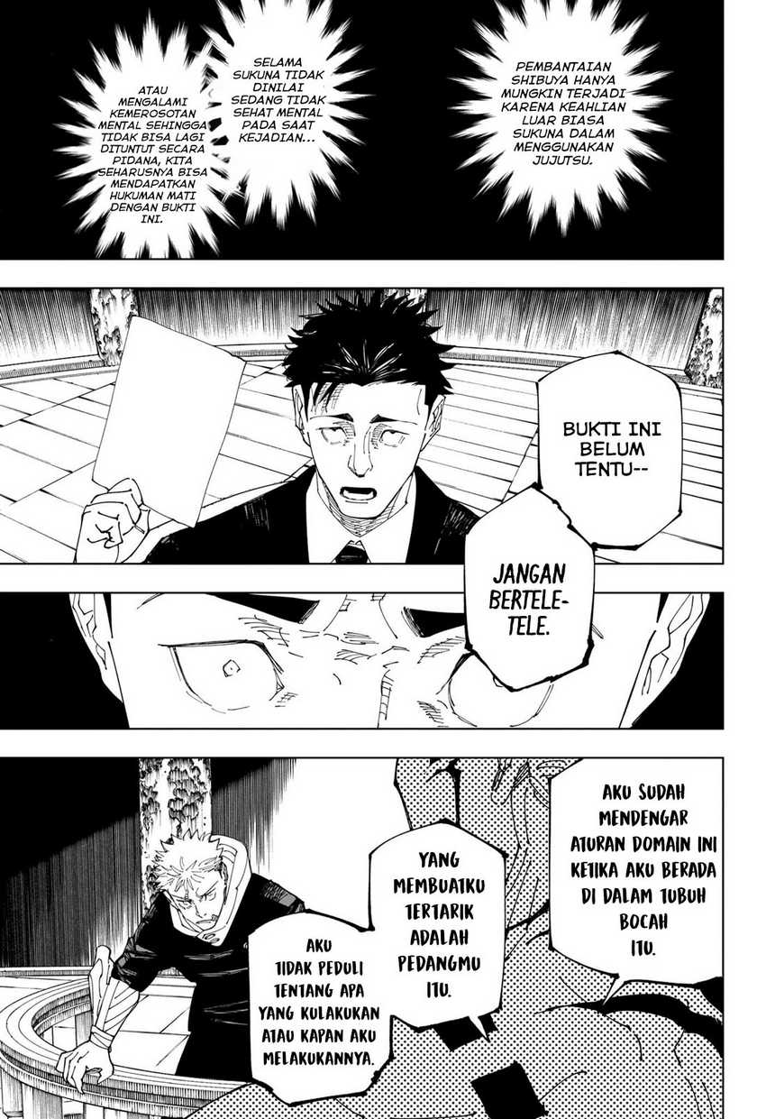 Jujutsu Kaisen Chapter 245 Gambar 15