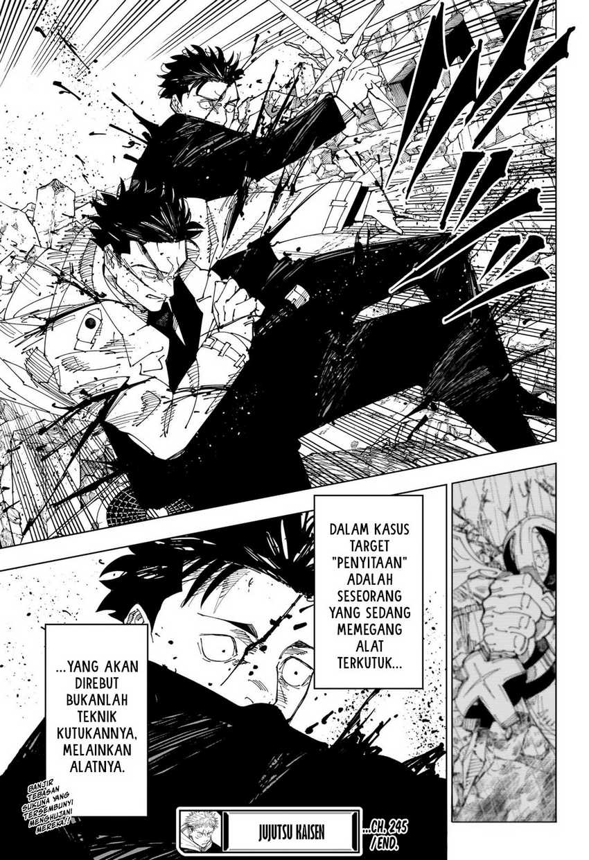 Jujutsu Kaisen Chapter 245 Gambar 21