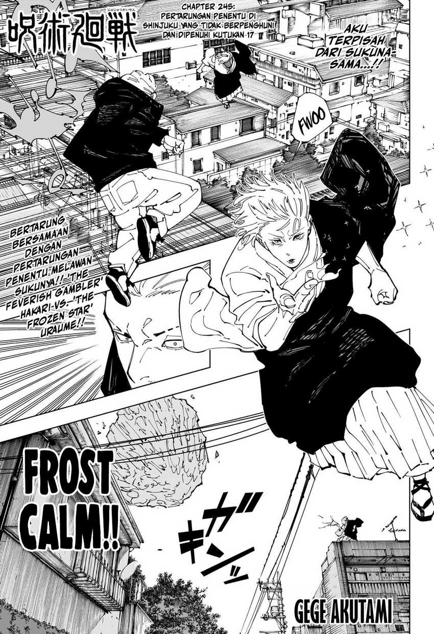 Jujutsu Kaisen Chapter 245 Gambar 3