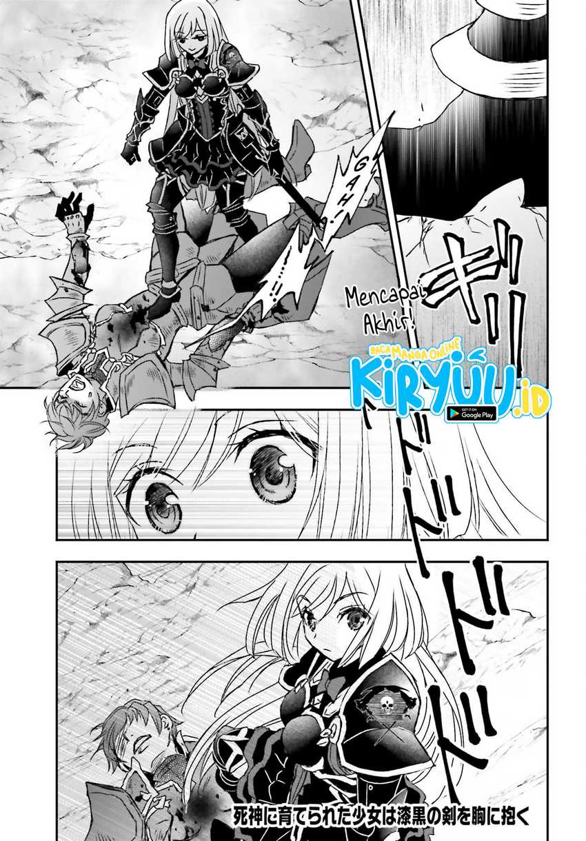 Manga Shinigami ni Sodaterareta Shoujo wa Shikkoku no Tsurugi wo Mune ni Idaku Chapter 39 gambar nomor 2