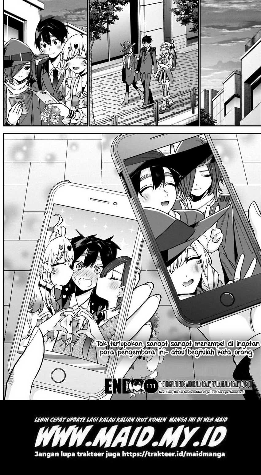 Kimi no Koto ga Dai Dai Dai Dai Daisuki na 100-ri no Kanojo Chapter 111 Gambar 22