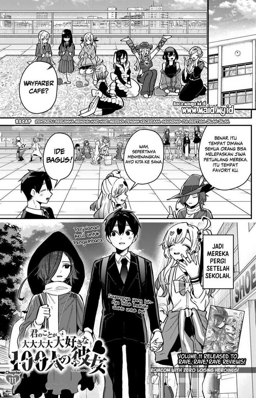 Kimi no Koto ga Dai Dai Dai Dai Daisuki na 100-ri no Kanojo Chapter 111 Gambar 3