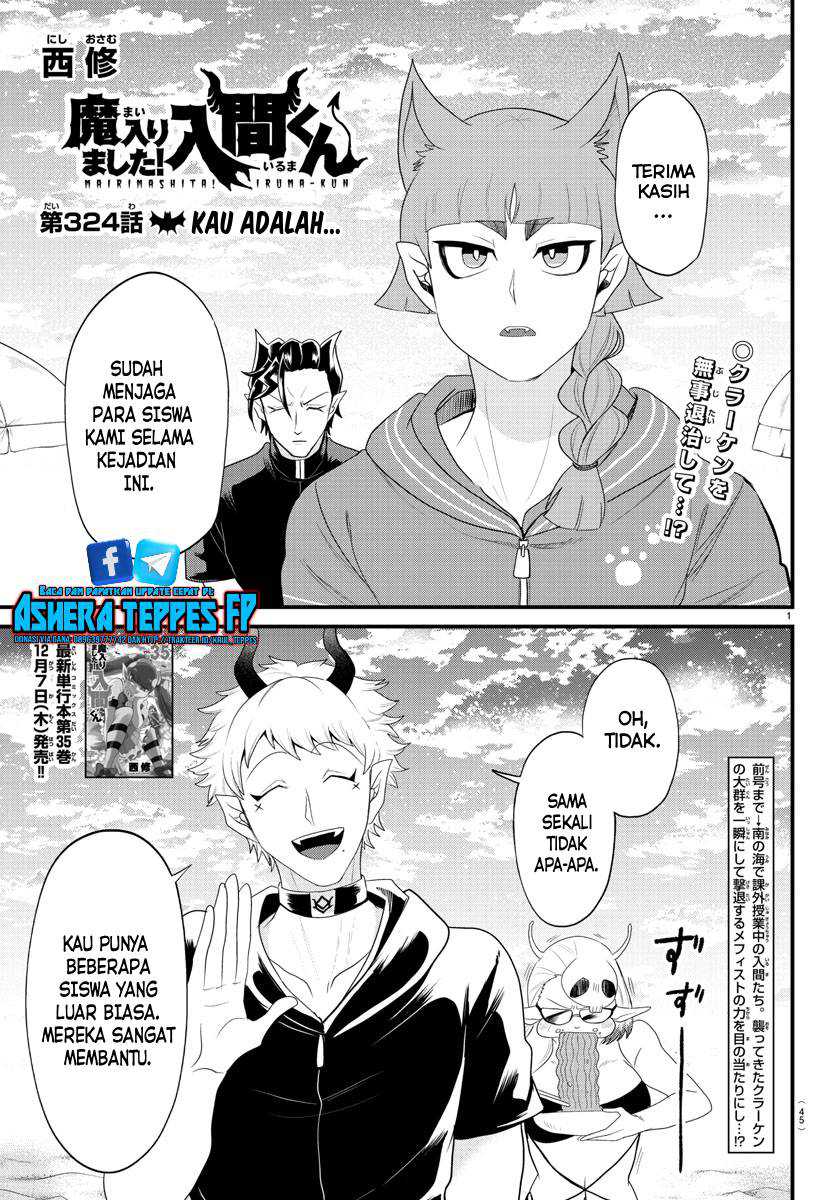 Manga Mairimashita! Iruma-kun Chapter 324 gambar nomor 2