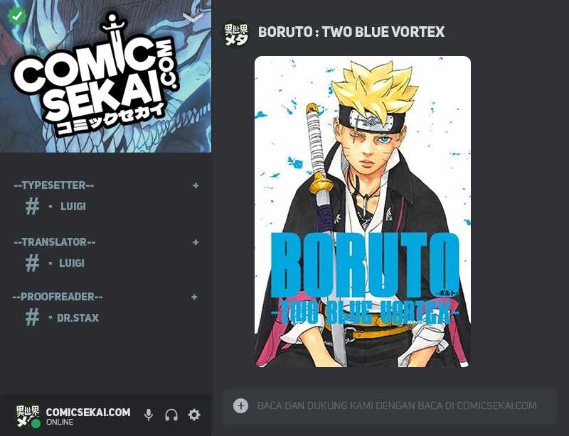 Komik Boruto: Two Blue Vortex Chapter 04 gambar nomor 1