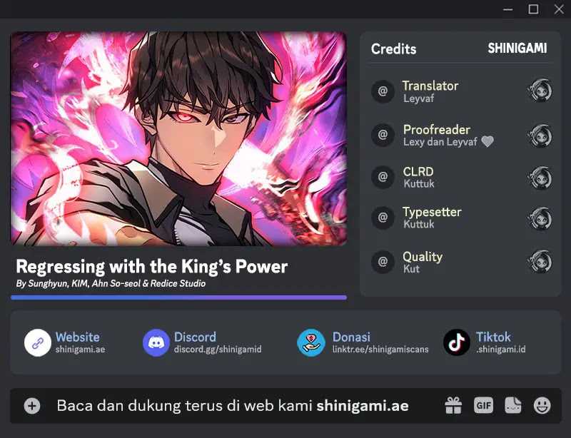 Komik Regressing With The King’s Power Chapter 11 gambar nomor 1