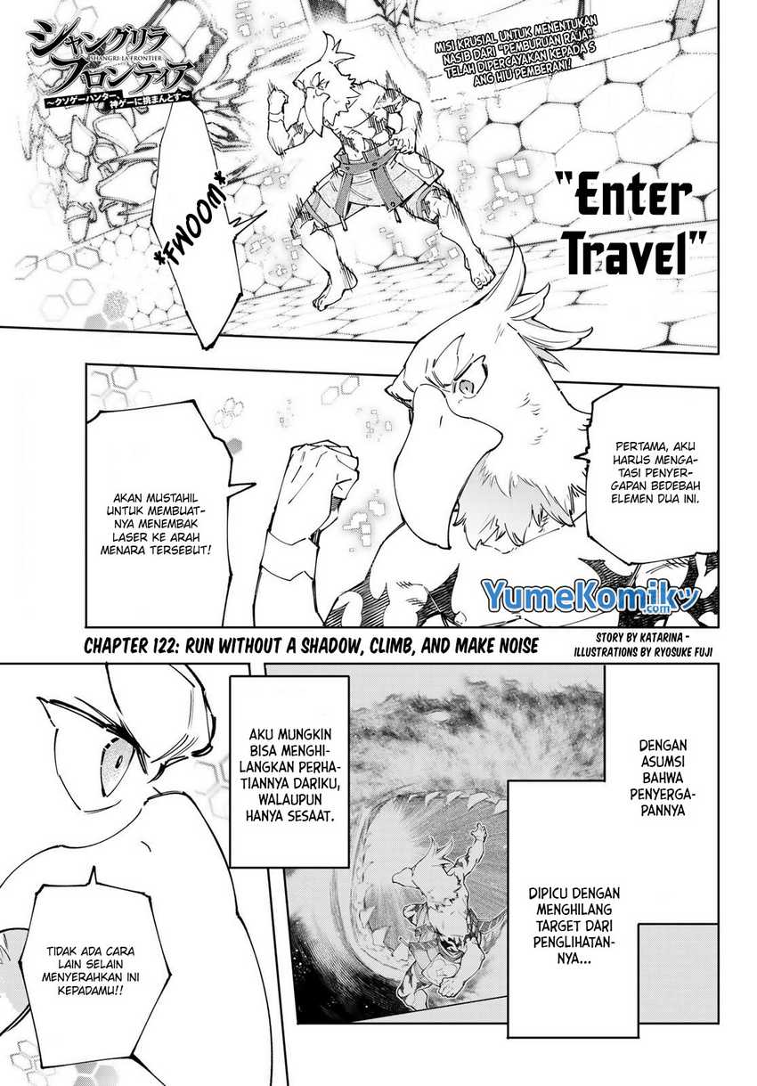 Shangri-La Frontier ~ Kusoge Hunter, Kamige ni Idoman to su~ Chapter 122 Gambar 3