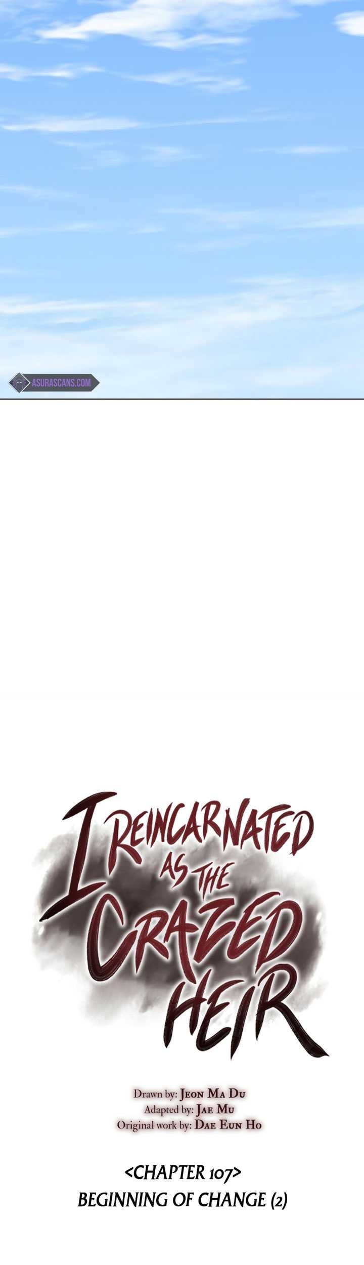 I Reincarnated As The Crazed Heir Chapter 107 Gambar 29