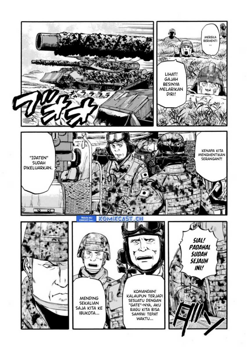 Gate – Jietai Kare no Chi nite Kaku Tatakeri Chapter 127 Gambar 17