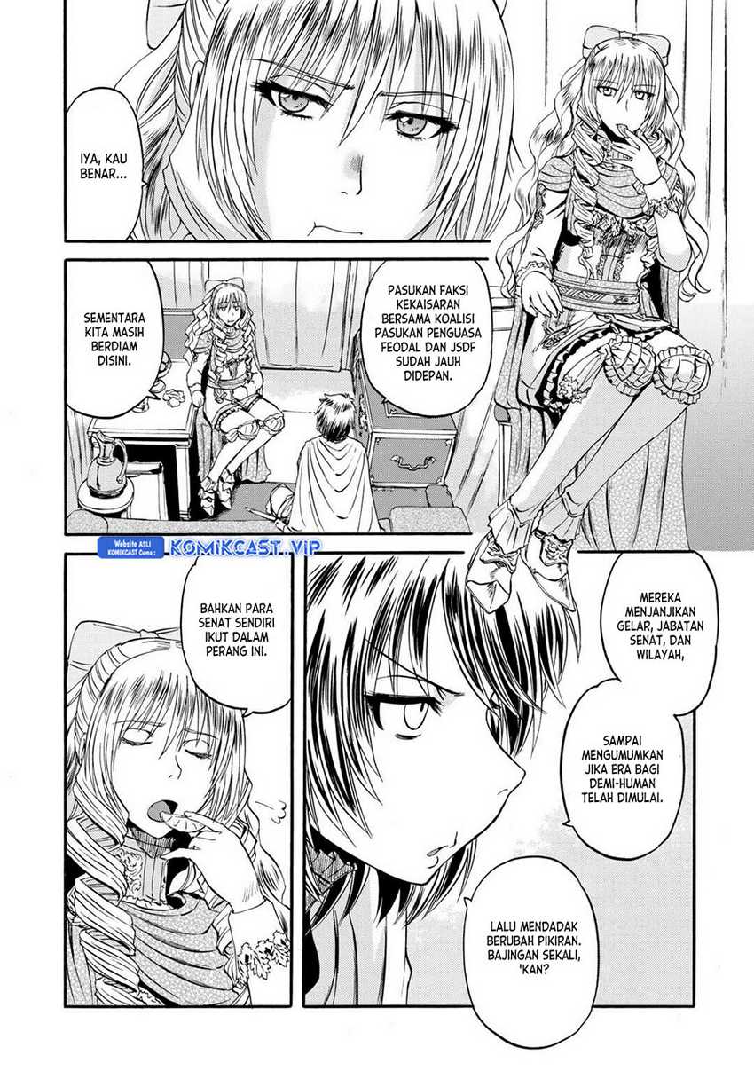 Gate – Jietai Kare no Chi nite Kaku Tatakeri Chapter 126 Gambar 15