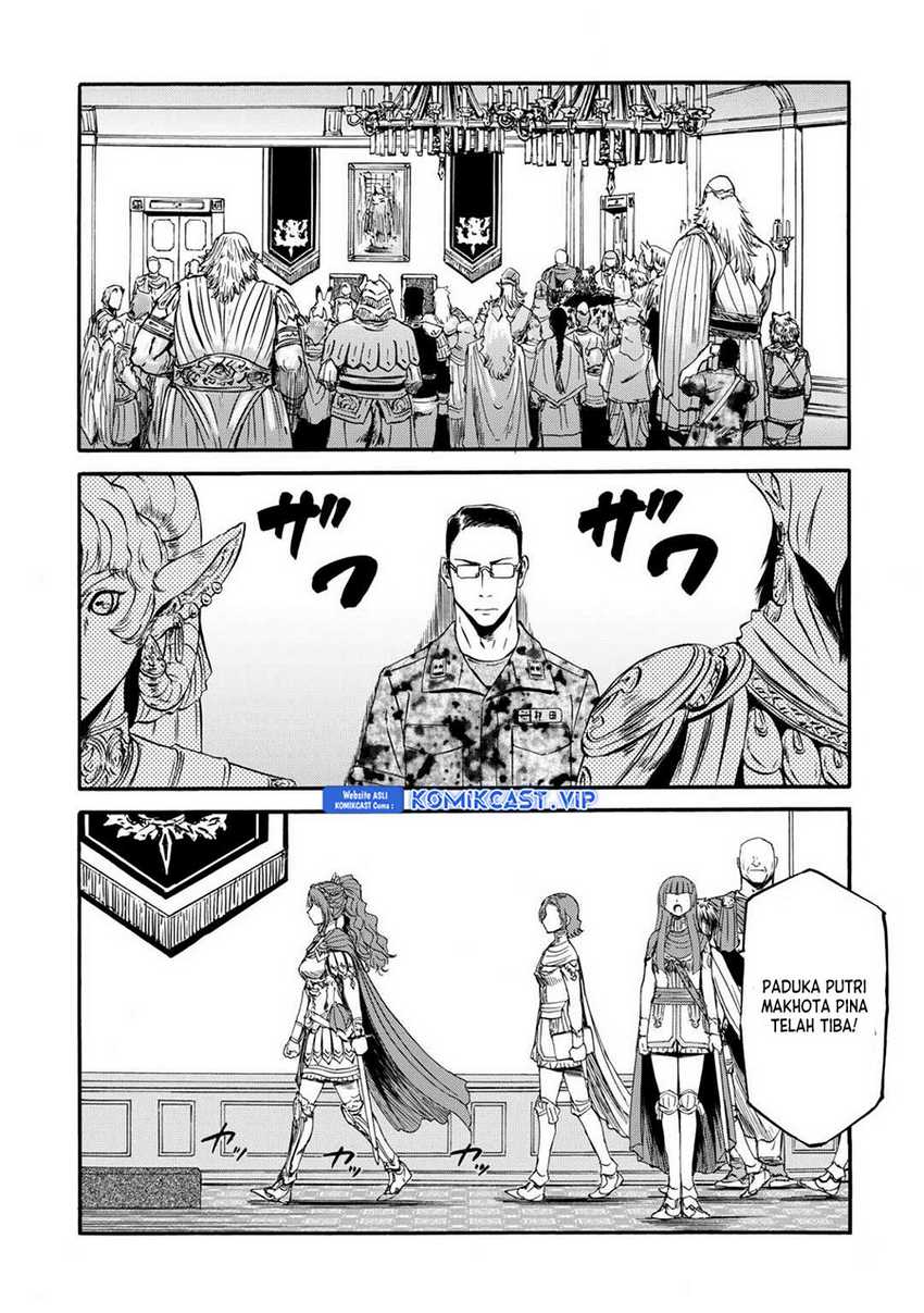 Gate – Jietai Kare no Chi nite Kaku Tatakeri Chapter 126 Gambar 29