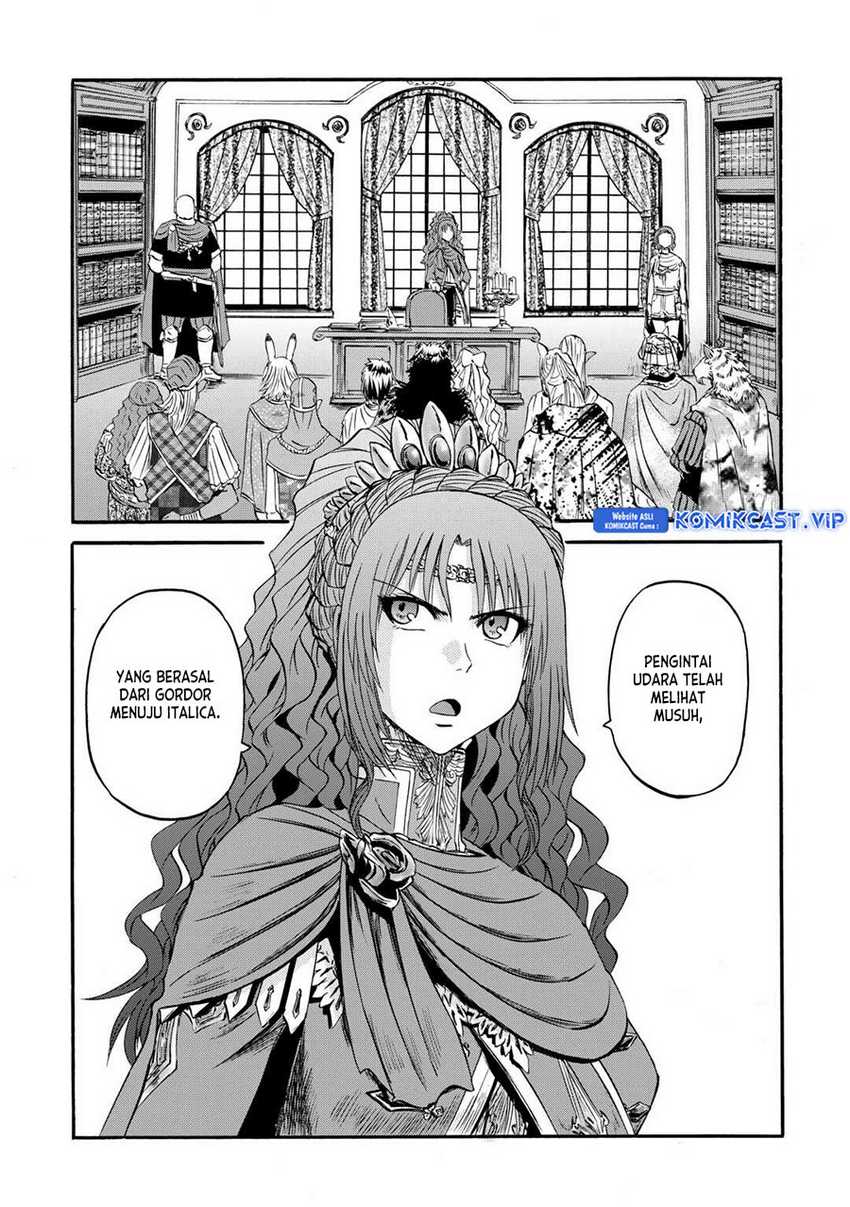 Gate – Jietai Kare no Chi nite Kaku Tatakeri Chapter 126 Gambar 21