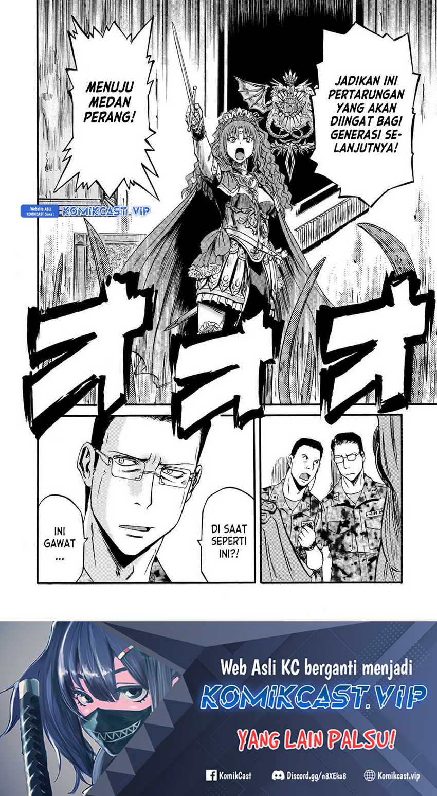 Gate – Jietai Kare no Chi nite Kaku Tatakeri Chapter 126 Gambar 35