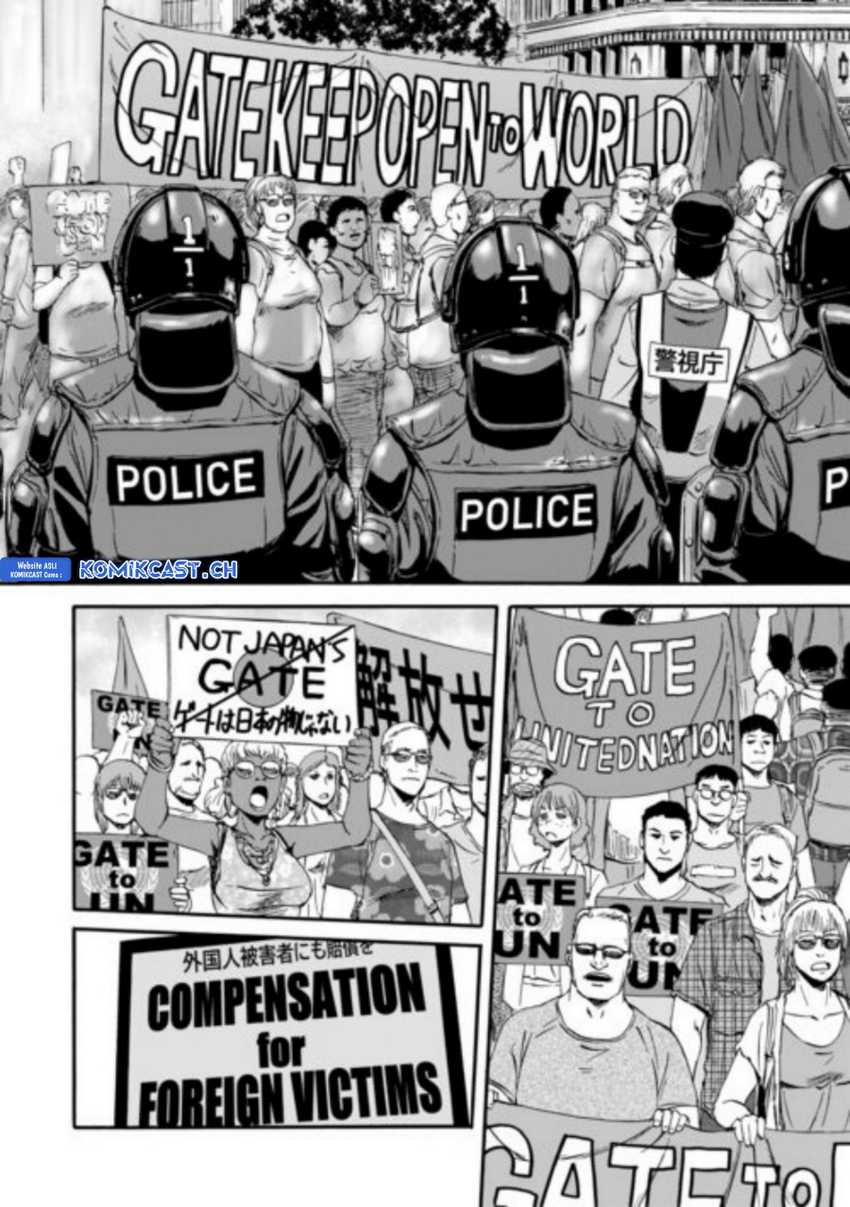 Gate – Jietai Kare no Chi nite Kaku Tatakeri Chapter 125 Gambar 16