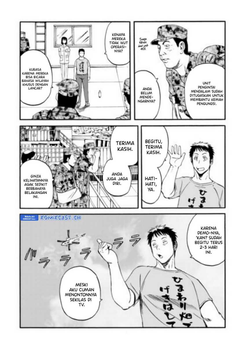 Gate – Jietai Kare no Chi nite Kaku Tatakeri Chapter 125 Gambar 4