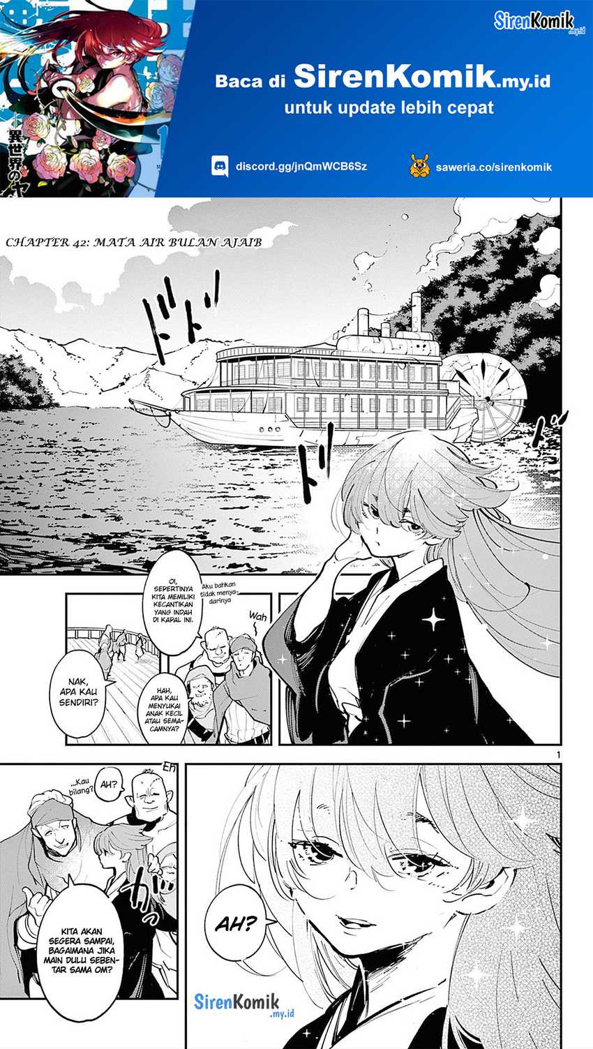 Manga Ninkyou Tensei: Isekai no Yakuzahime Chapter 42 gambar nomor 2