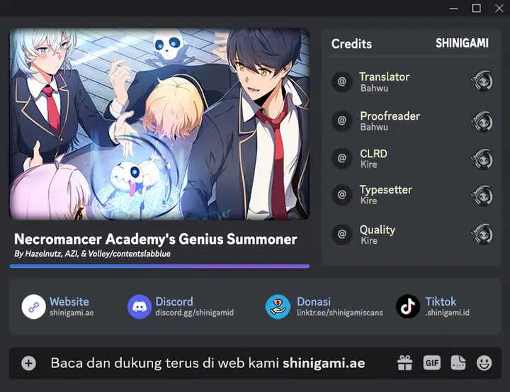 Komik Necromancer Academy’s Genius Summoner Chapter 15 gambar nomor 1