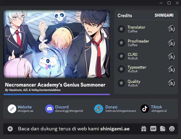Komik Necromancer Academy’s Genius Summoner Chapter 14 gambar nomor 1