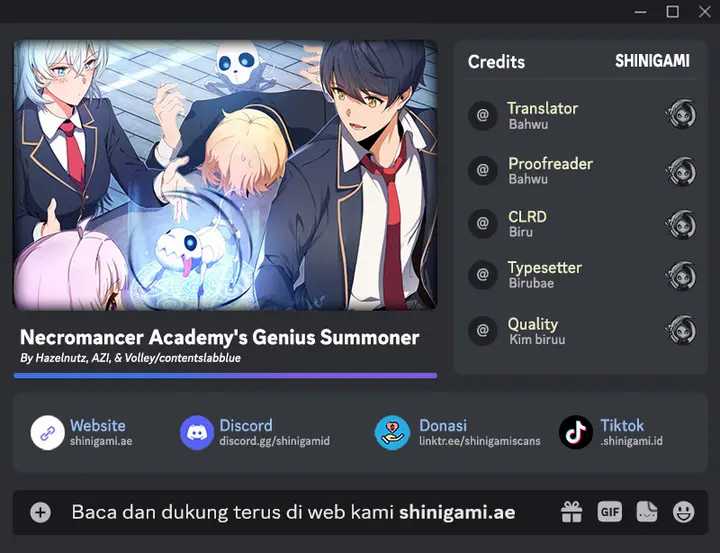 Komik Necromancer Academy’s Genius Summoner Chapter 13 gambar nomor 1