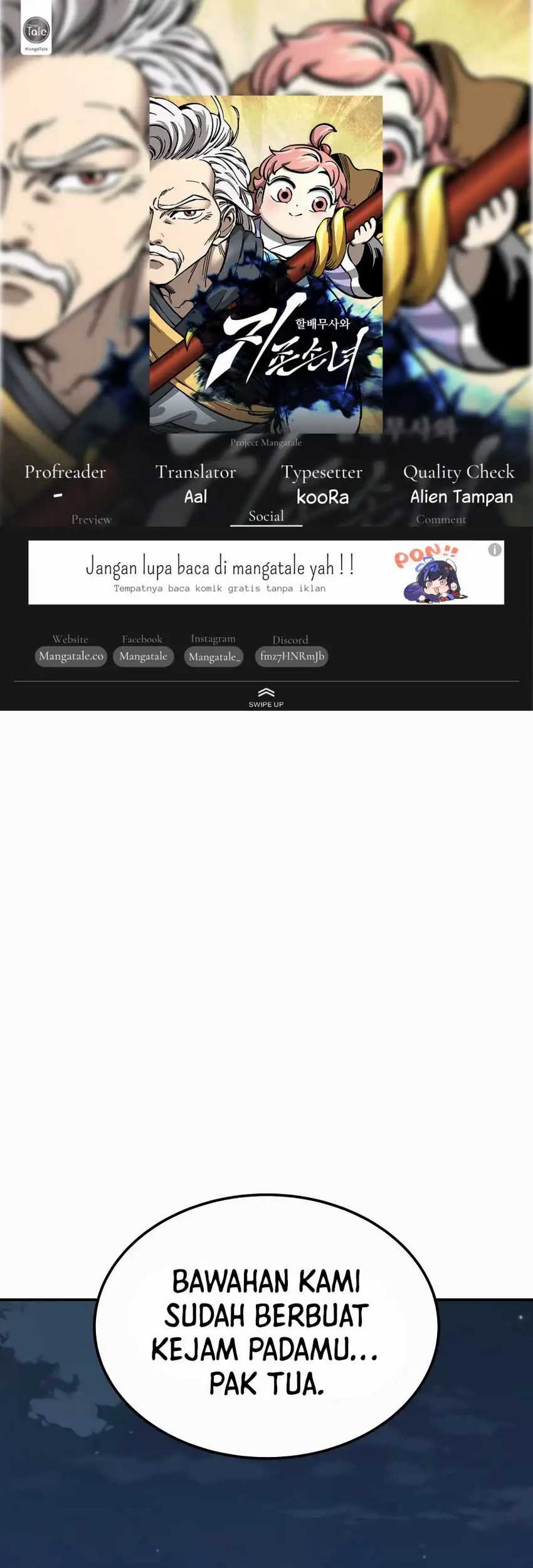 Komik Warrior Grandpa and Supreme Granddaughter Chapter 04 gambar nomor 1