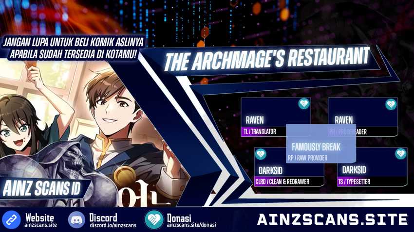 Komik Archmage Restaurant Chapter 03 gambar nomor 1