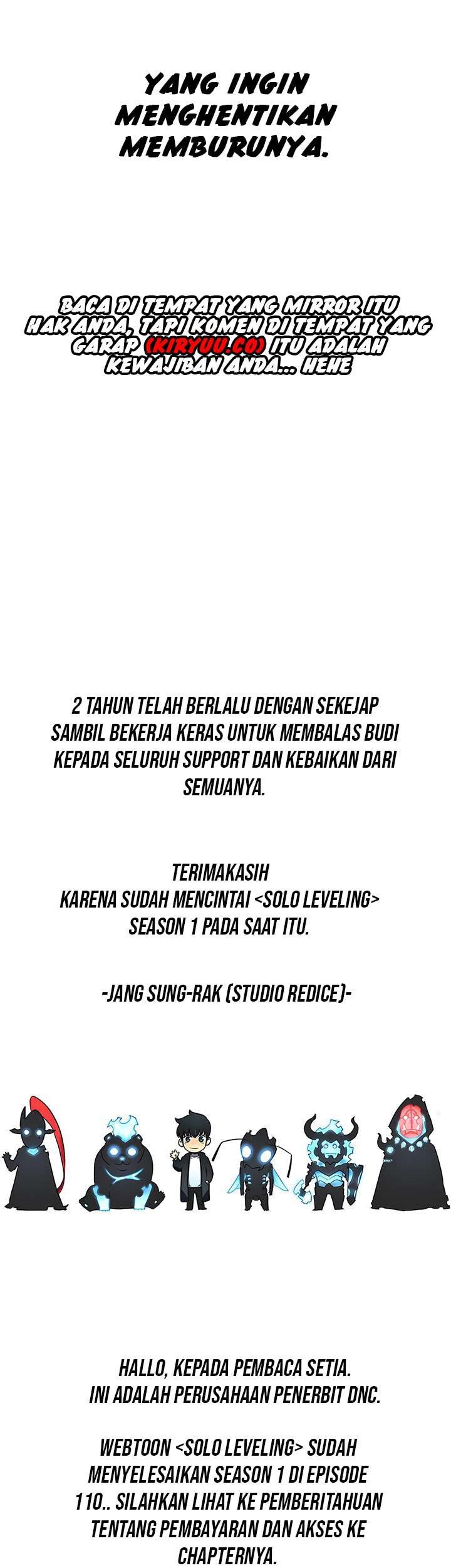 Solo Leveling Chapter 110 Gambar 70