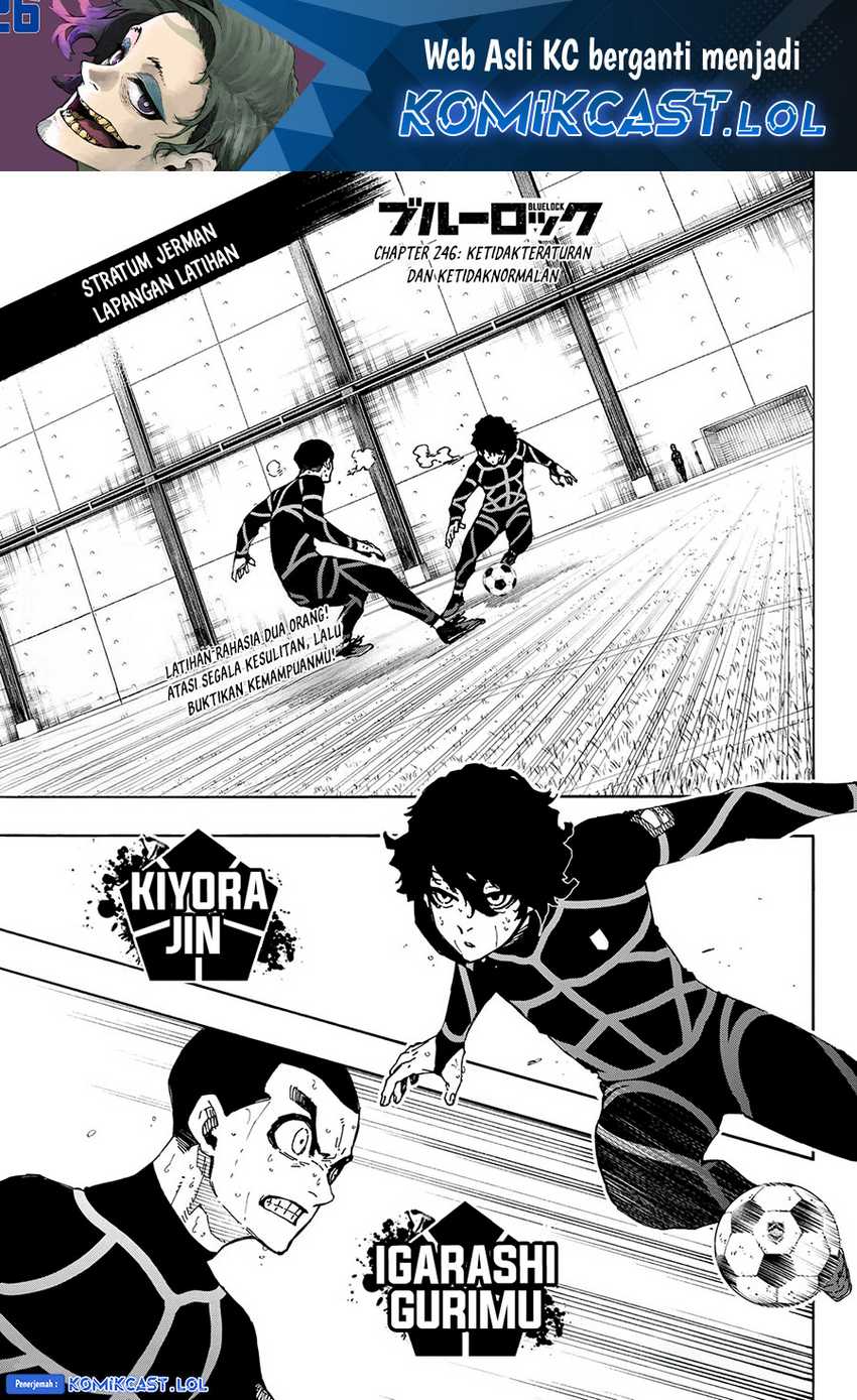 Manga Blue Lock Chapter 246 gambar nomor 2