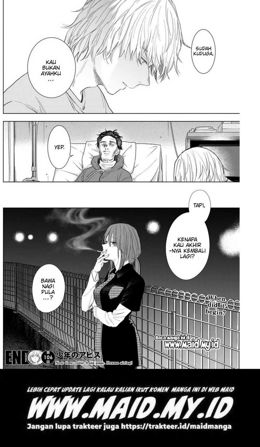 Shounen no Abyss Chapter 106 Gambar 18