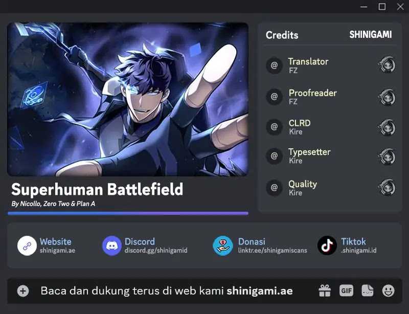Komik Superhuman Battlefield Chapter 89 gambar nomor 1