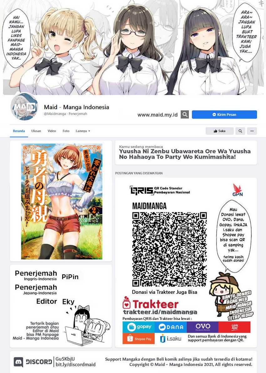 Manga Yuusha ni Zenbu Ubawareta Ore wa Yuusha no Hahaoya to Party wo Kumimashita! Chapter 11 gambar nomor 2