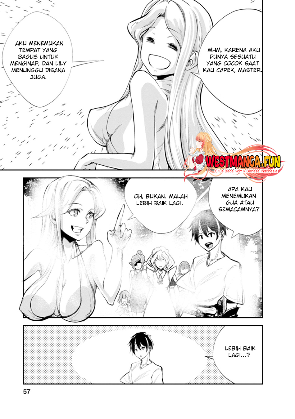 Monster no Goshujin-sama Chapter 56 Gambar 24