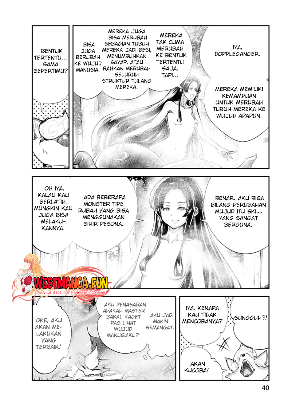 Monster no Goshujin-sama Chapter 56 Gambar 6