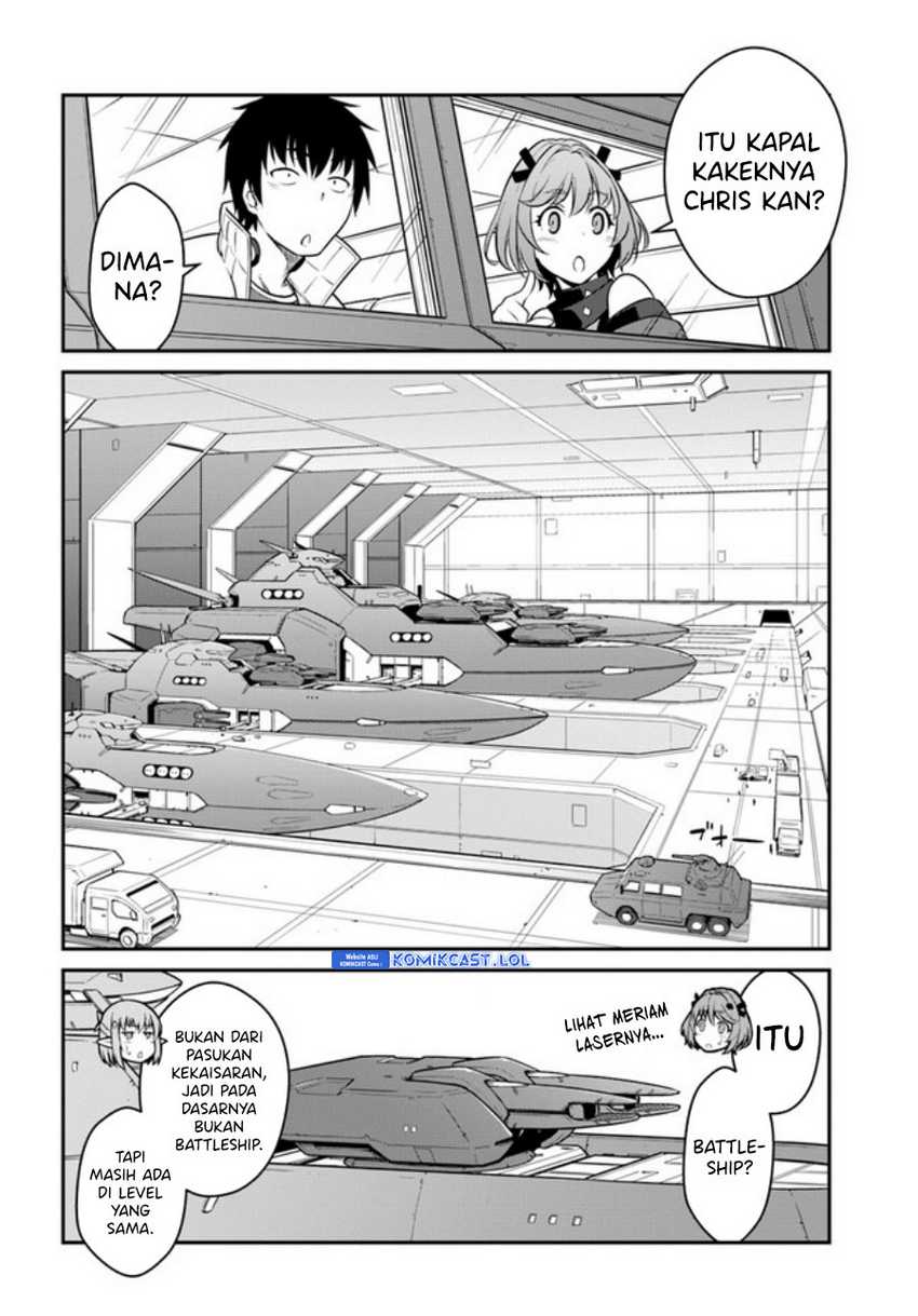 Mezametara Saikyou Soubi to Uchuusen-mochi datta no de Chapter 34.2 Gambar 9