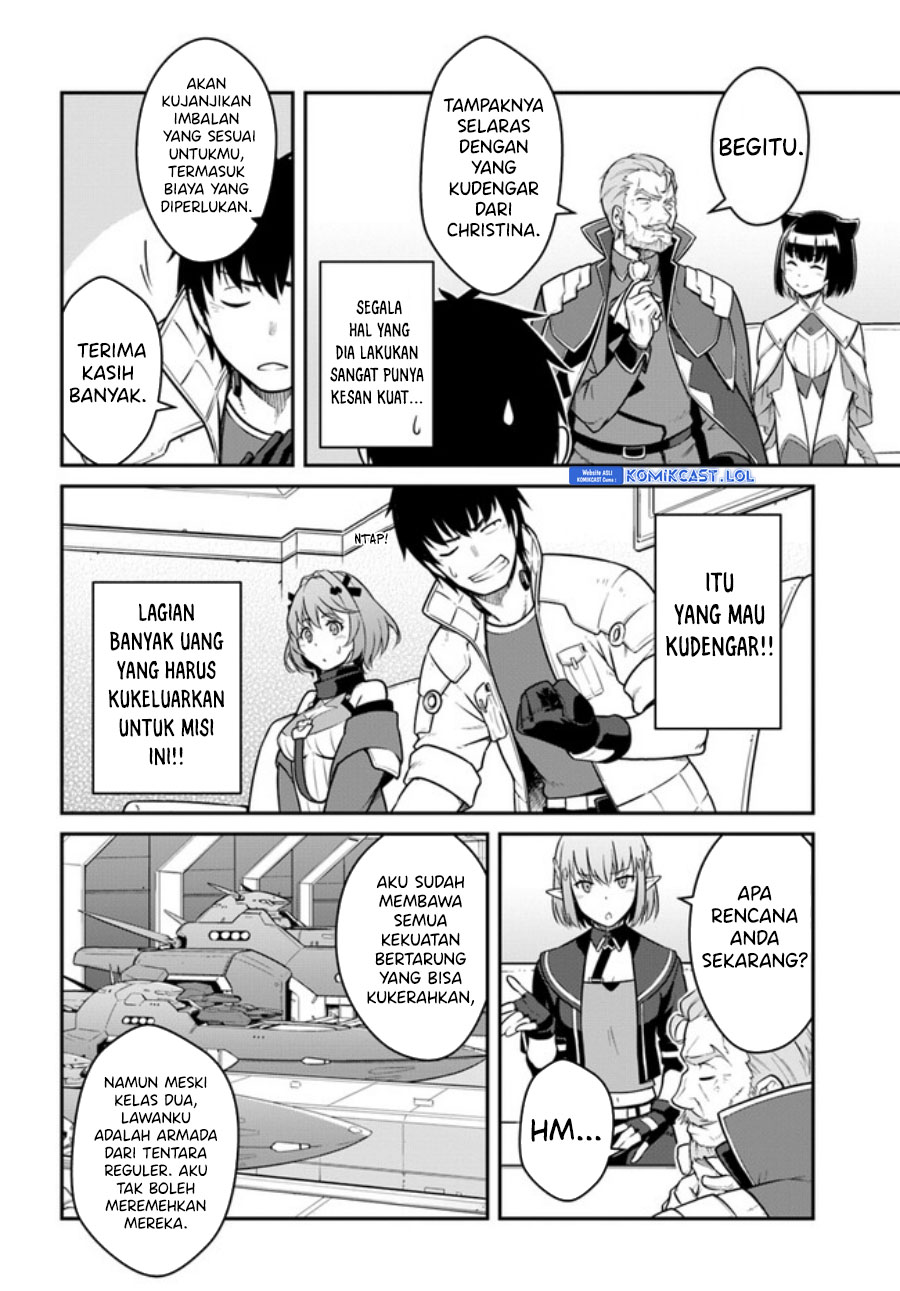 Mezametara Saikyou Soubi to Uchuusen-mochi datta no de Chapter 35.1 Gambar 7