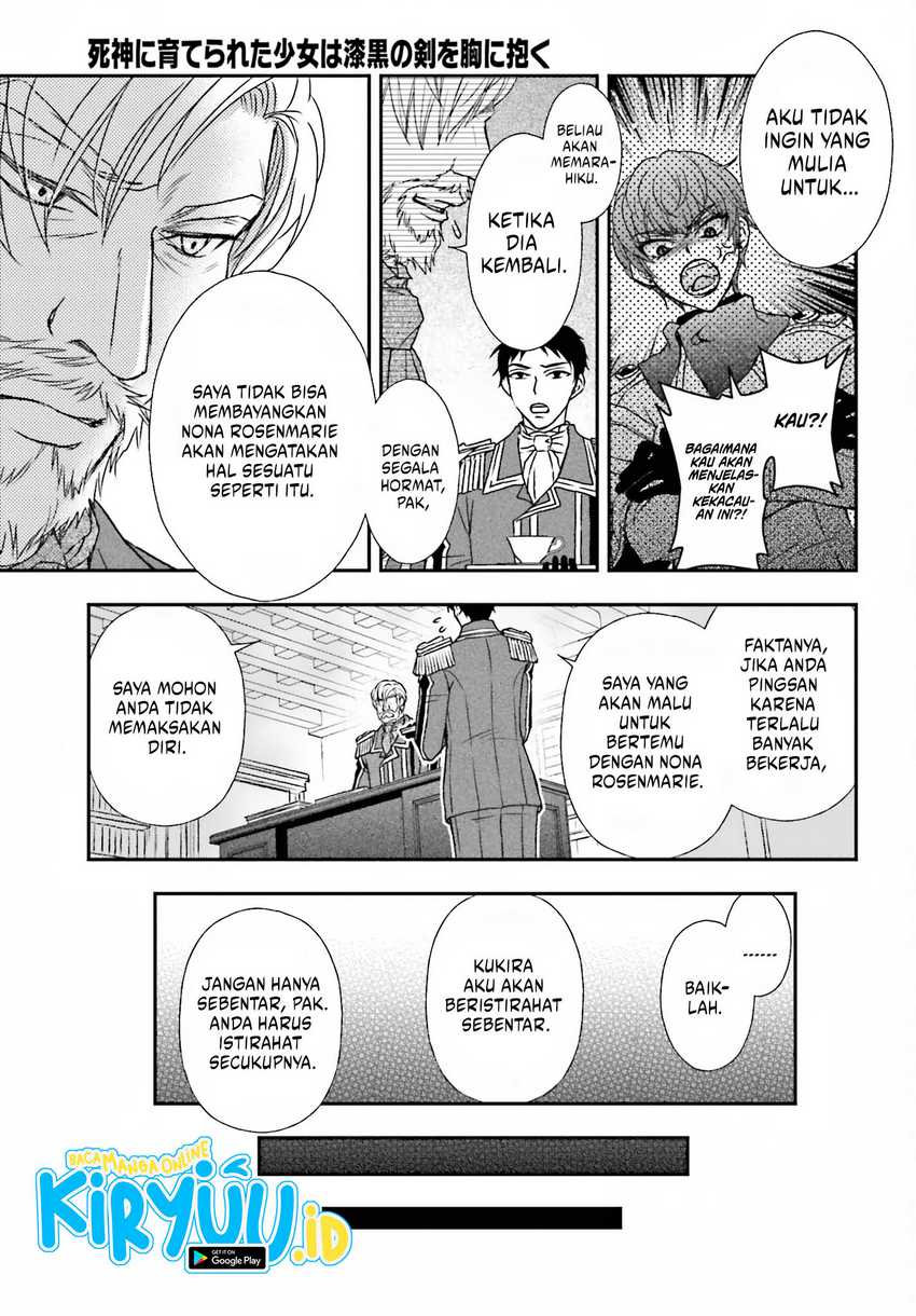 Shinigami ni Sodaterareta Shoujo wa Shikkoku no Tsurugi wo Mune ni Idaku Chapter 43 Gambar 6