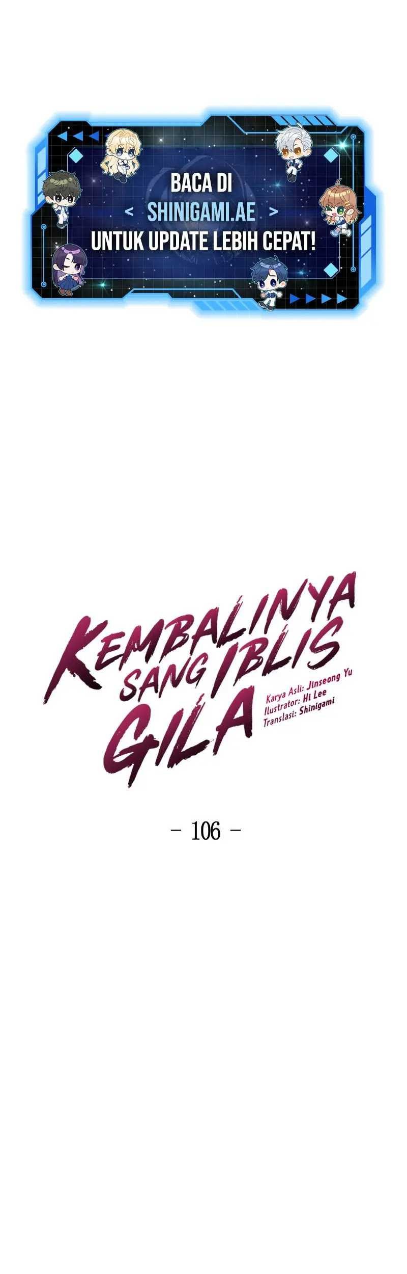 Manhwa Return of the Mad Demon Chapter 106 gambar nomor 2