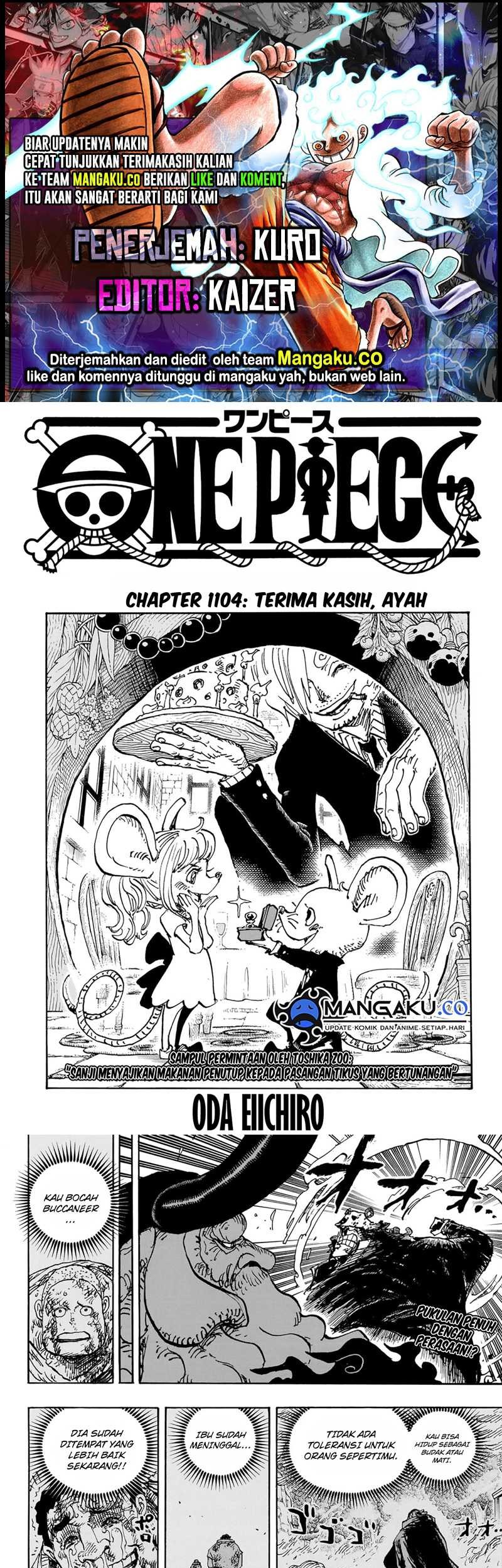 Komik One Piece Chapter 1104 gambar nomor 1