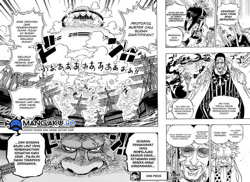 One Piece Chapter 1104 Gambar 8