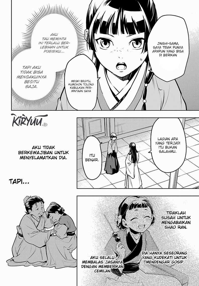 Kusuriya no Hitorigoto Chapter 68 Gambar 31