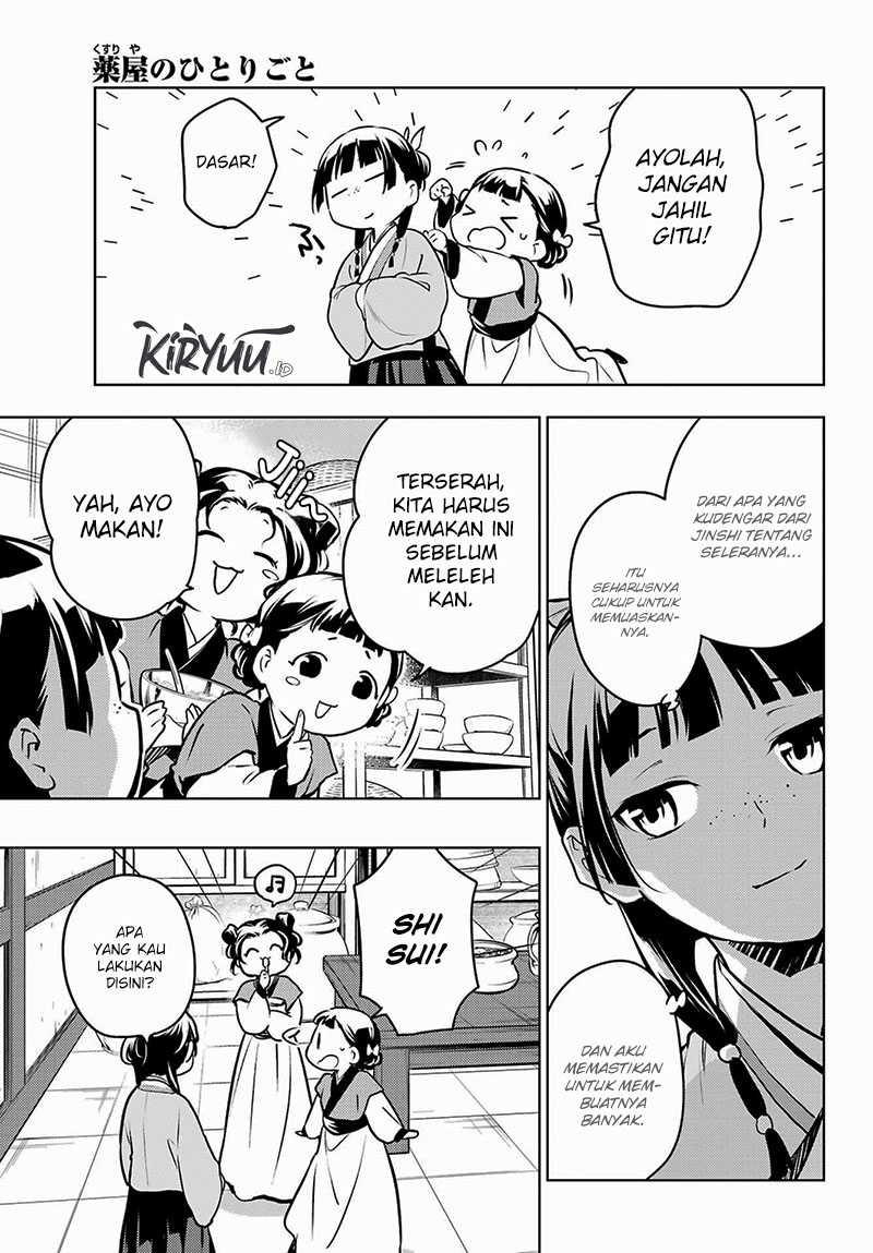Kusuriya no Hitorigoto Chapter 68 Gambar 44