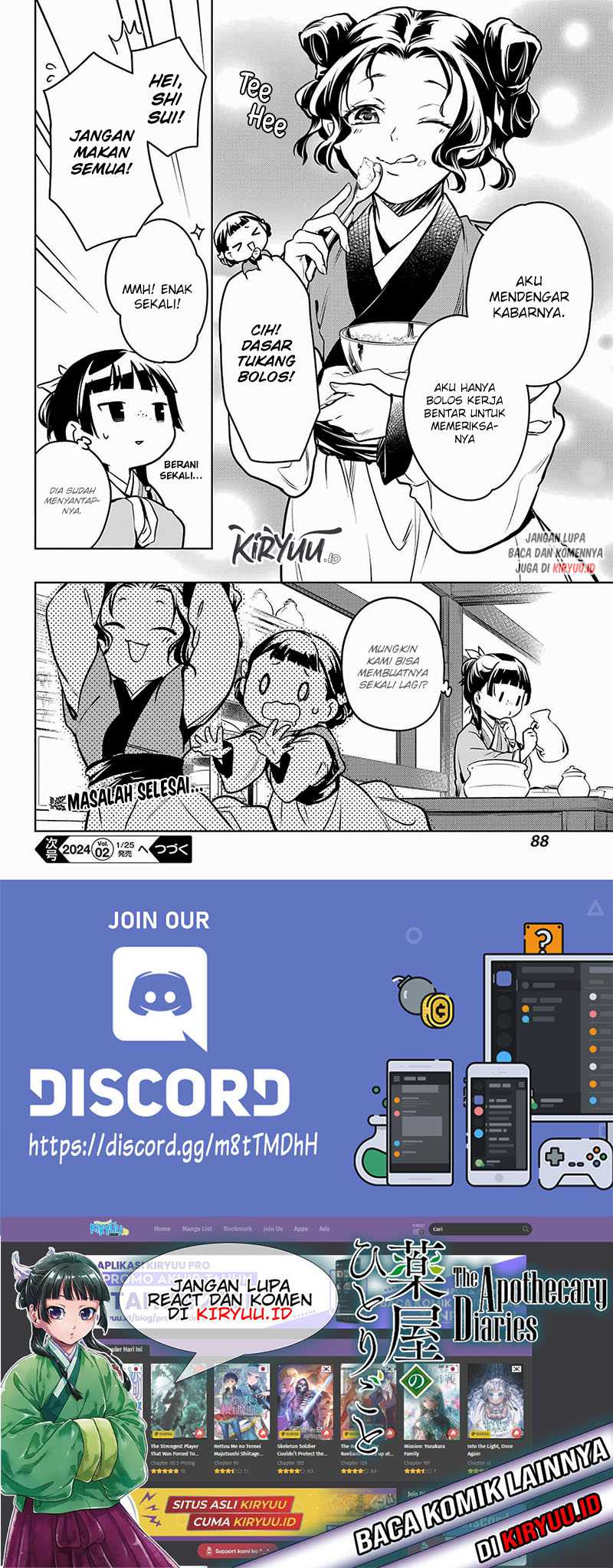 Kusuriya no Hitorigoto Chapter 68 Gambar 45